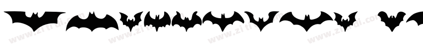 BatKnight Regular字体转换